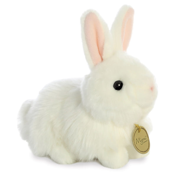 MiYoni Angora White Bunny Soft Toy - Aurora World LTD