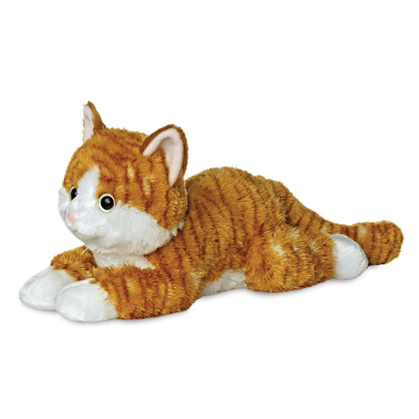 Flopsies Ginger Tabby Cat Soft Toy - Aurora World LTD