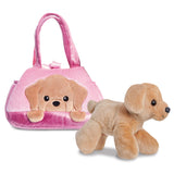 Fancy Pal PeekaBoo Labrador Dog Soft Toy - Aurora World LTD