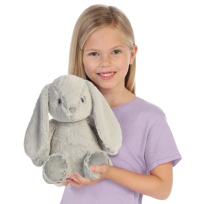 Ebba Dewey Rabbit Baby Grey Soft Toy - AURORA WORLD LTD