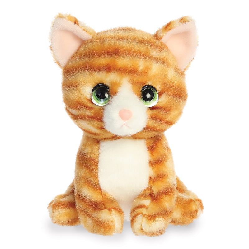 Petites Nacho Orange Tabby Cat Soft Toy - Aurora World LTD