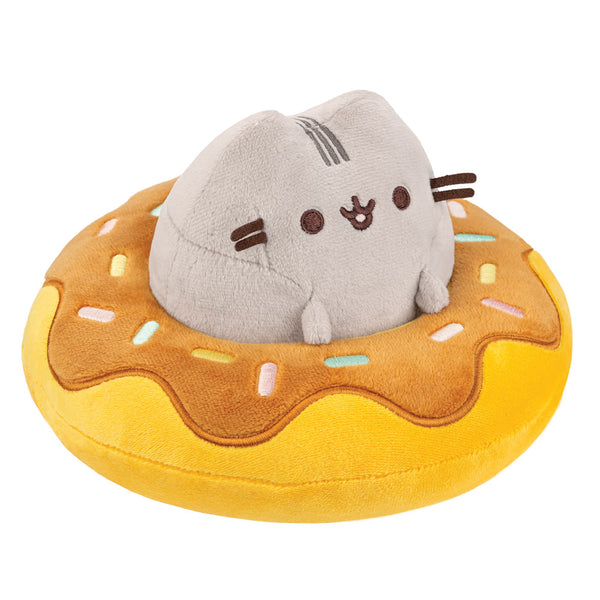 Pusheen in a Chocolate Donut Soft Toy - Aurora World LTD