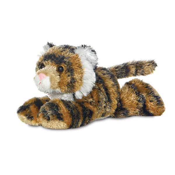 Mini Flopsies Tanya Bengal Tiger Soft Toy - Aurora World LTD