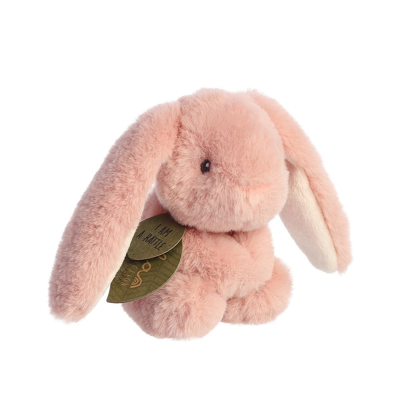 Ebba Eco Brenna Bunny Rattle Soft Toy - Aurora World Ltd