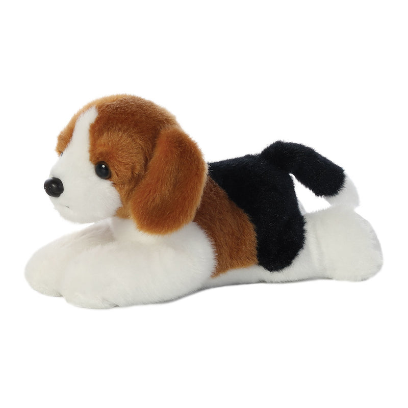 Mini Flopsies Homer Beagle Dog Soft Toy  - Aurora World LTD