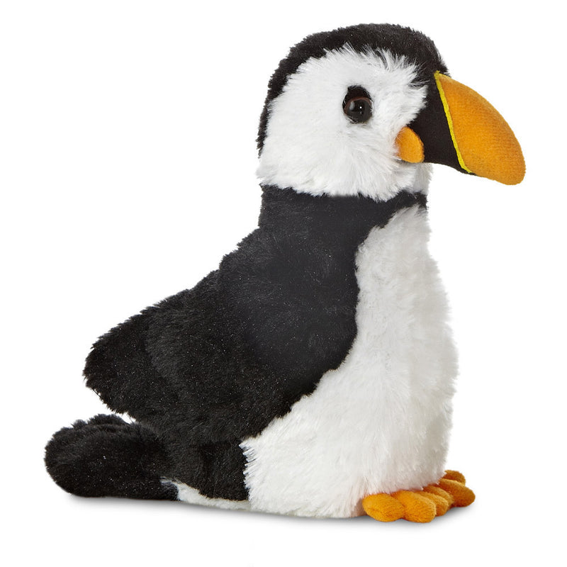 Mini Flopsies Puffin Bird Soft Toy - Aurora World LTD