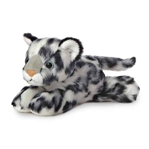 Mini Flopsies Snow Leopard Soft Toy - Aurora World LTD