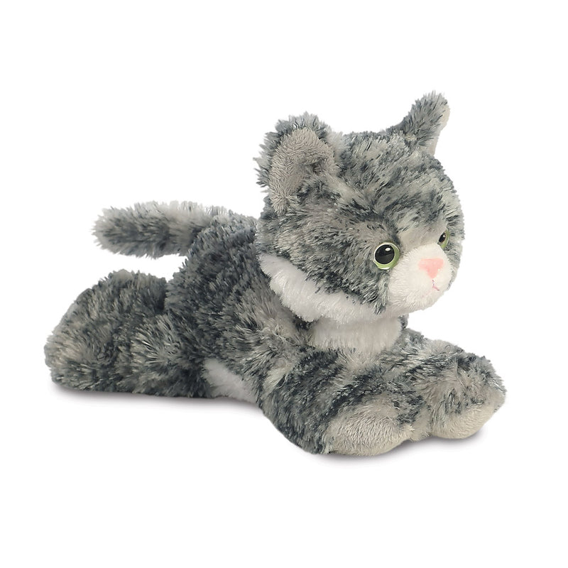 Mini Flopsies Lily Tabby Cat Soft Toy - Aurora World LTD