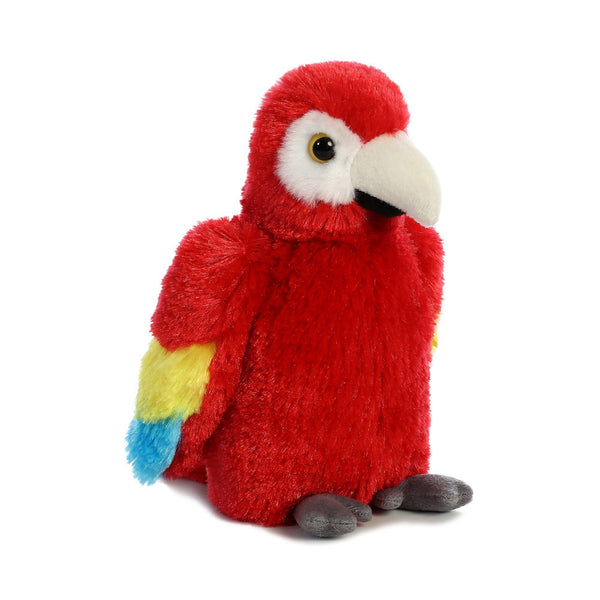 Mini Flopsies Macaw Parrot Soft Toy - Aurora World LTD