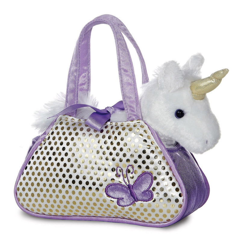 Fancy Pal Unicorn Purple Soft Toy - Aurora World LTD