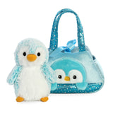 Fancy Pal Penguin Blue Soft Toy - Aurora World LTD