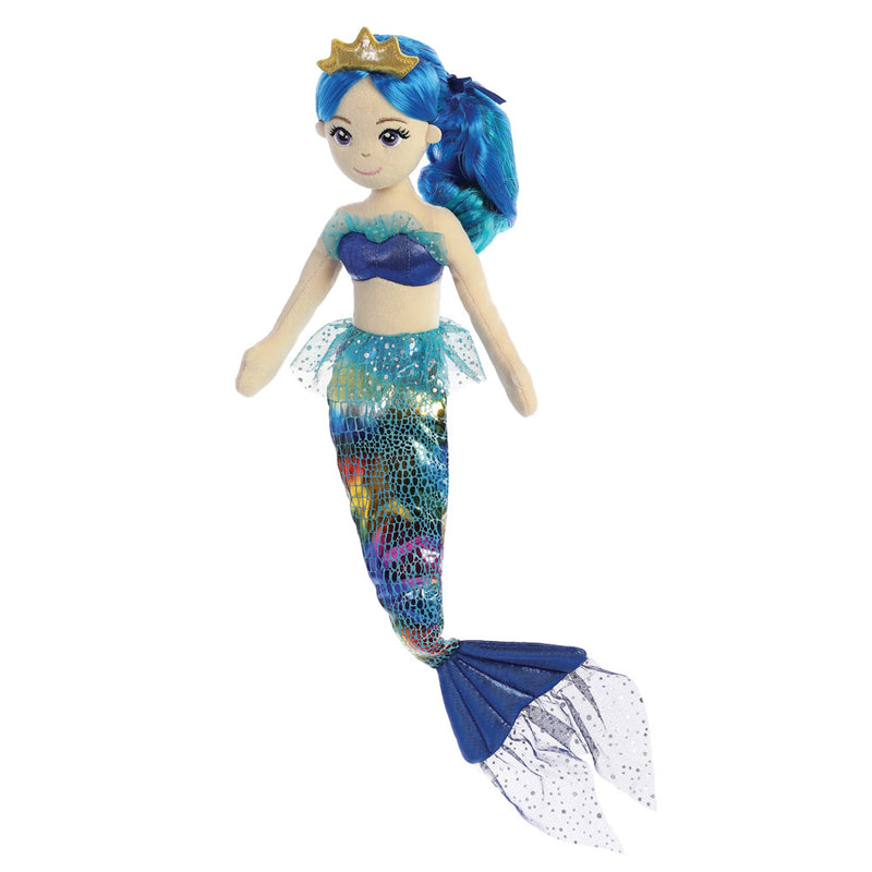 Sea Sparkles mermaid - Indigo - 18In - Aurora World LTD
