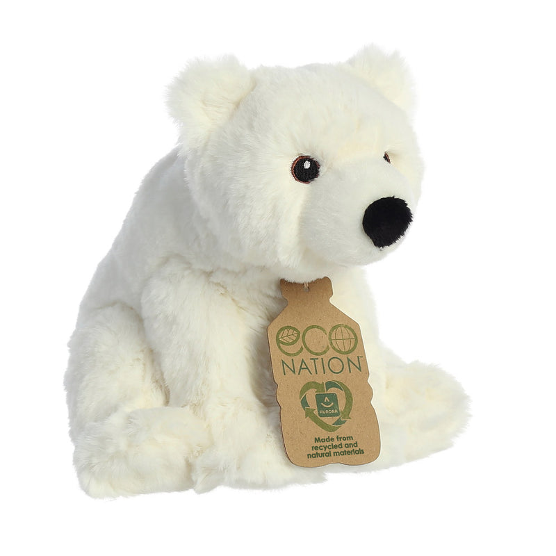 Eco Nation Polar Bear Soft Toy - Aurora World LTD