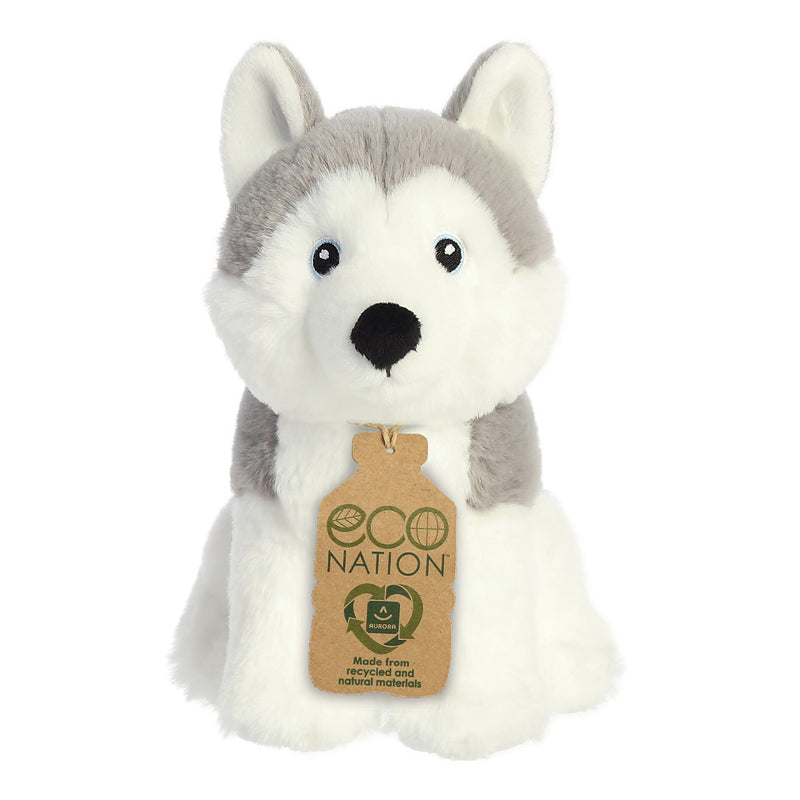 Eco Nation Husky Dog Soft Toy - Aurora World LTD