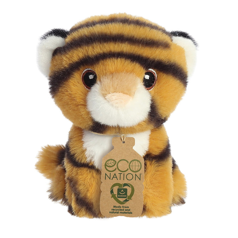 Eco Nation Mini Tiger Soft Toy - Aurora World LTD