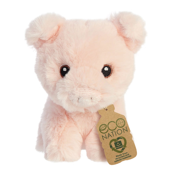 Eco Nation Mini Pig Soft Toy - Aurora World LTD