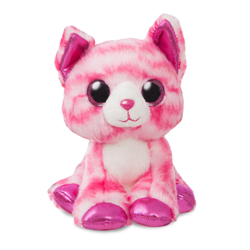 Sparkle Tales Crystal Pink Cat Soft Toy - Aurora World LTD