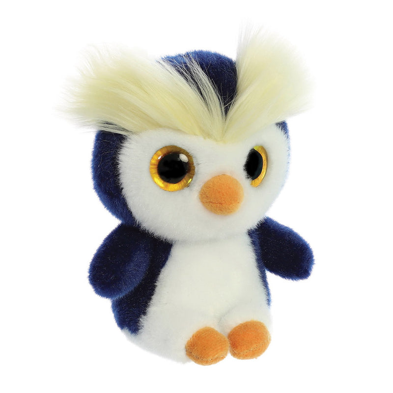 Skipee the Rockhopper Penguin from the YooHoo collection soft toy – 5 inches - Aurora World LTD