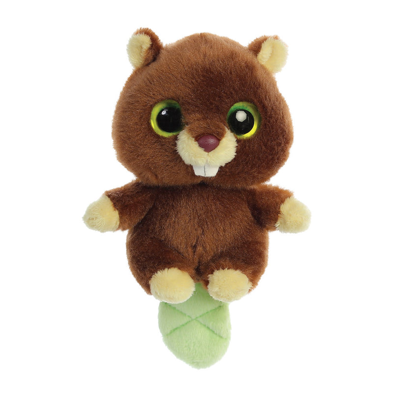Trevor the Beavor from the YooHoo collection soft toy – 5 inches - Aurora World LTD