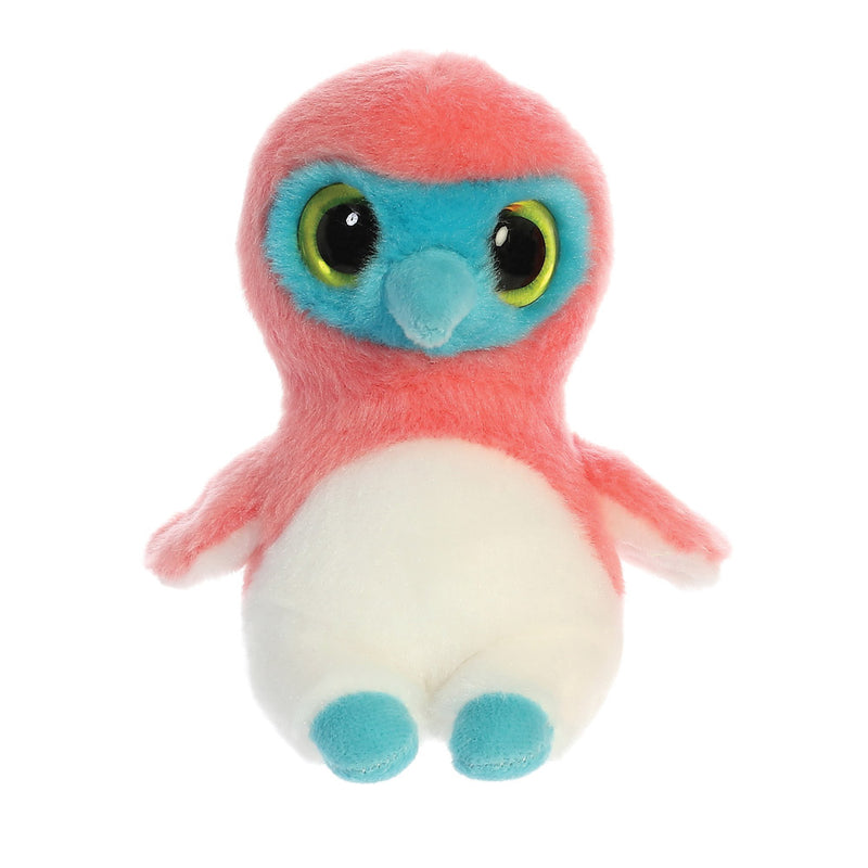 Bleu the blue-Footed Sula from the YooHoo collection soft toy – 5 inches - Aurora World LTD