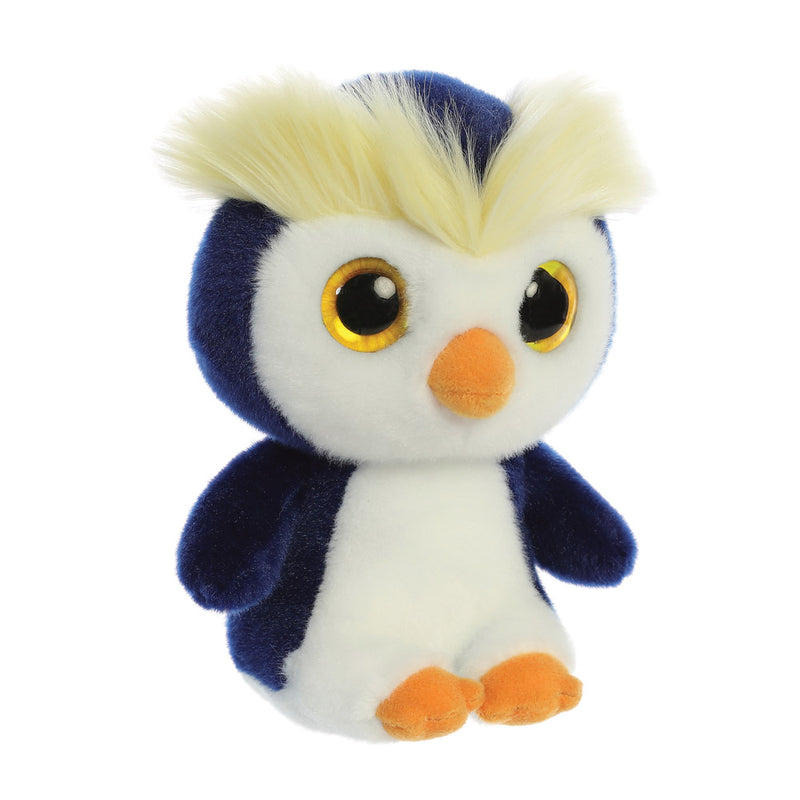Skipee the Rockhopper Penguin from the YooHoo collection soft toy – 8 inches - Aurora World LTD