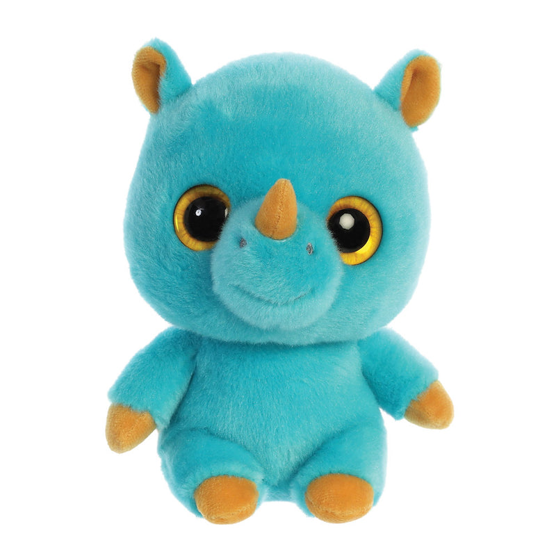 Rino the  Rhinocereos from the YooHoo collection soft toy – 8 inches - Aurora World LTD