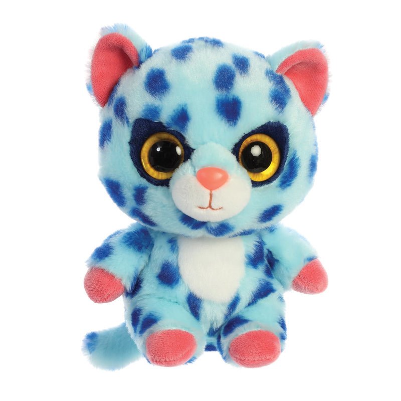 Spotee the Cheetah from the YooHoo collection soft toy – 8 inches - Aurora World LTD