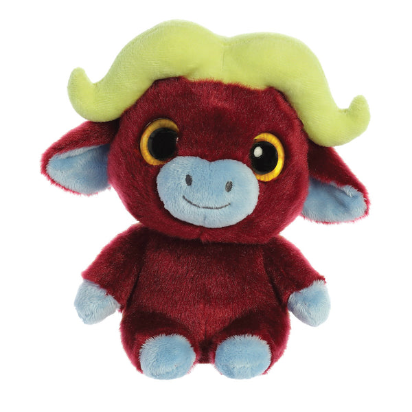 Stompee the Buffalo from the YooHoo collection soft toy – 8 inches - Aurora World LTD