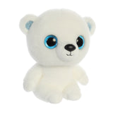 Martee the Polar Bear from the YooHoo collection soft toy – 8 inches - Aurora World LTD