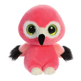 Mango the Flamingo from the YooHoo collection soft toy – 8 inches - Aurora World LTD