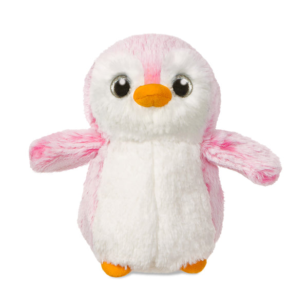 Pink PomPom Penguin soft toy - Aurora World LTD