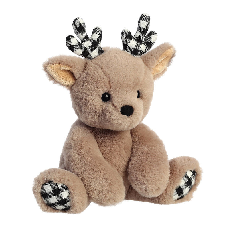 Merry Reindeer Taupe Soft Toy - Aurora World LTD