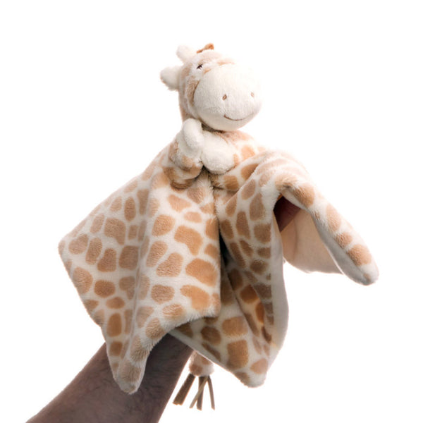 Gigi Baby Giraffe Finger Puppet Blankie - Aurora World LTD